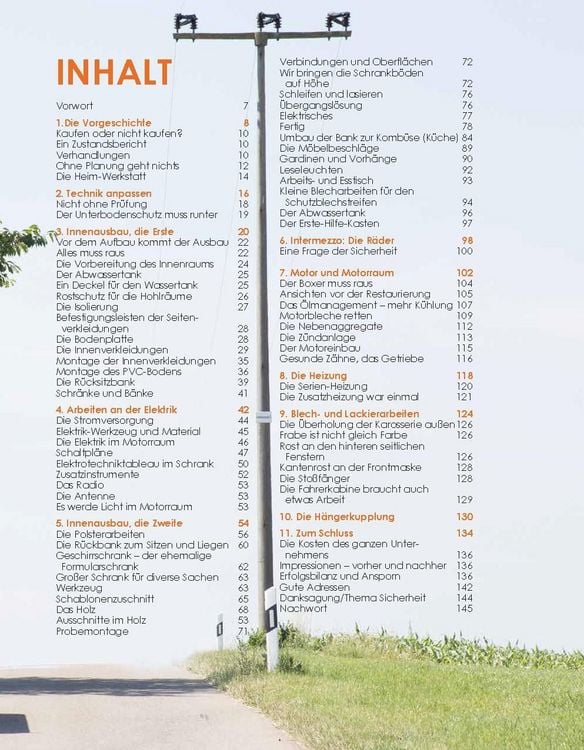 Produktbild: Vom T2 zum Camper