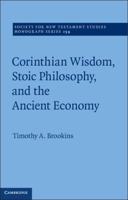 Produktbild: Corinthian Wisdom, Stoic Philosophy, and the Ancient Economy