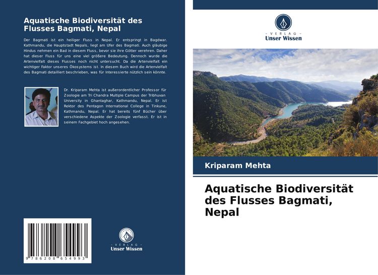 Produktbild: Aquatische Biodiversit&auml;t des Flusses Bagmati, Nepal