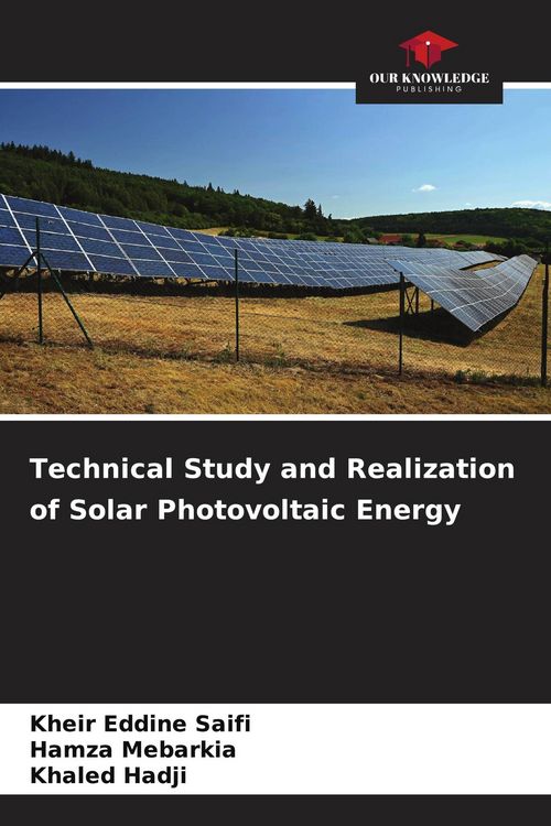 Produktbild: Technical Study and Realization of Solar Photovoltaic Energy