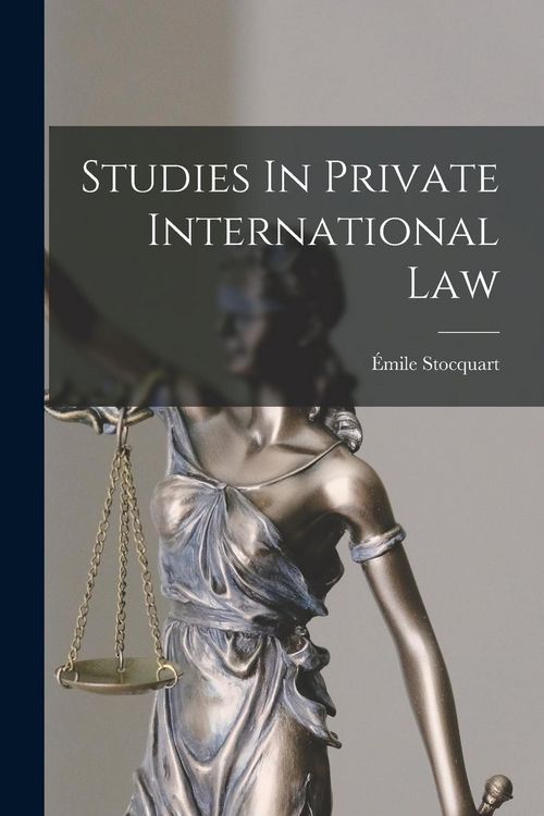 Produktbild: Studies In Private International Law