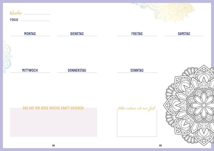 Produktbild: Colorful Mandala – Mein Bullet Journal