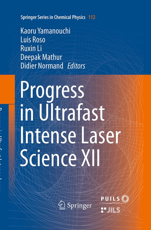 Produktbild: Progress in Ultrafast Intense Laser Science XII