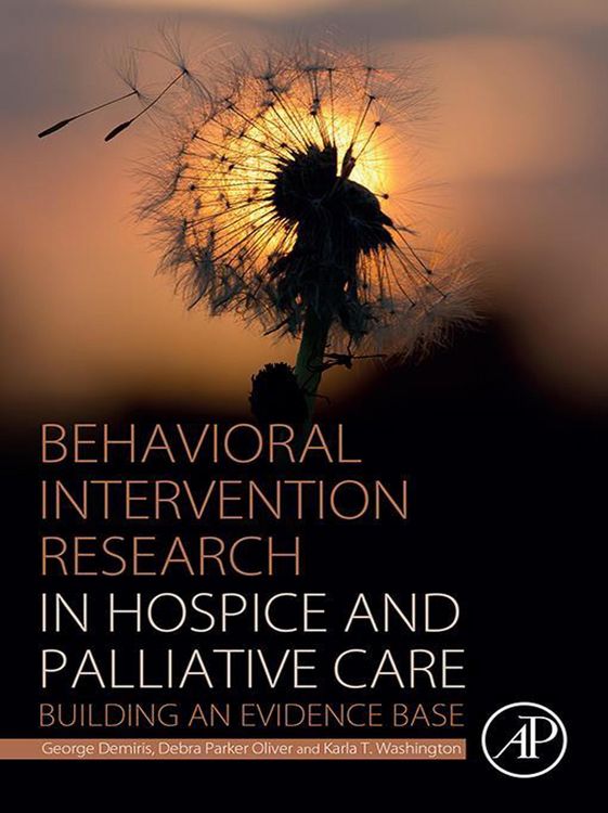 Produktbild: Behavioral Intervention Research in Hospice and Palliative Care