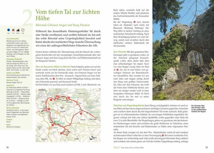 Produktbild: Vergessene Pfade Fr&auml;nkische Schweiz