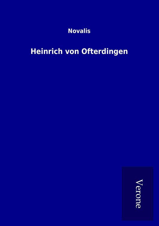 Produktbild: Heinrich von Ofterdingen