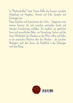 Produktbild: Nachtschriften