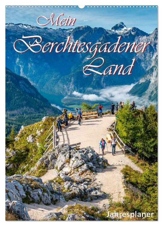Produktbild: Mein Berchtesgadener Land (Wandkalender 2026 DIN A2 hoch), CALVENDO Monatskalender