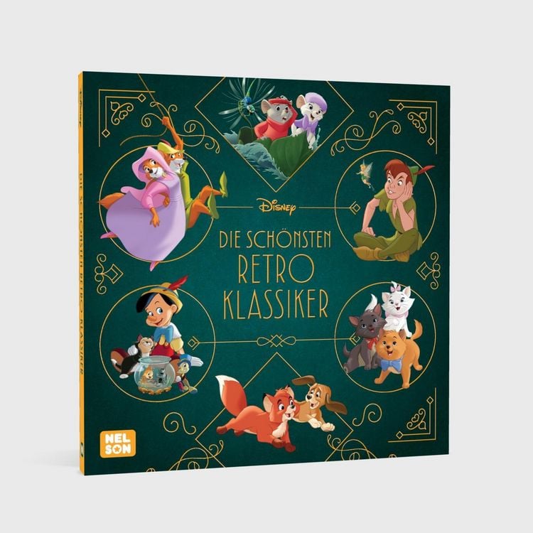 Produktbild: Disney Vorlesebuch: Die sch&ouml;nsten Retro-Klassiker