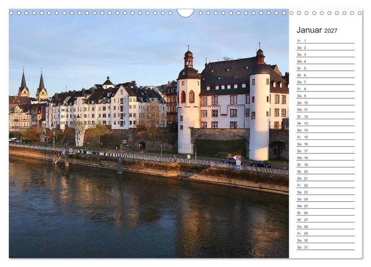 Produktbild: Bildsch&ouml;n - Die Mosel (Wandkalender 2027 DIN A3 quer), CALVENDO Monatskalender