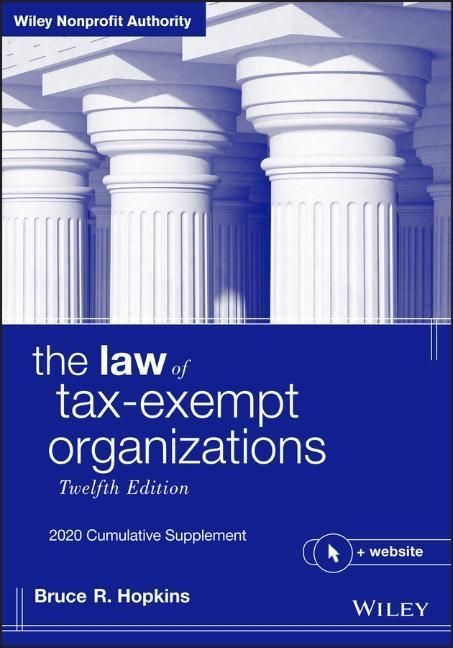 Produktbild: Law Of Tax-Exempt Organization