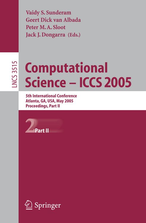 Produktbild: Computational Science -- ICCS 2005