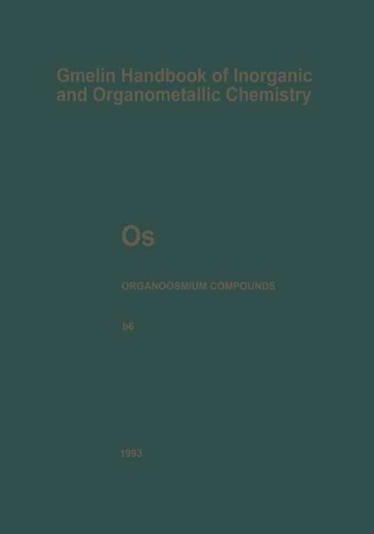 Produktbild: Os Organoosmium Compounds