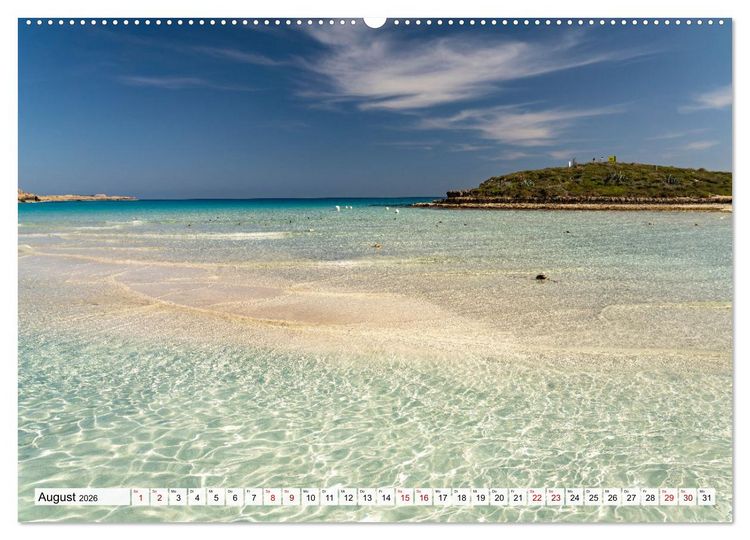 Produktbild: Agia Napa - Zypern (Wandkalender 2026 DIN A2 quer), CALVENDO Monatskalender