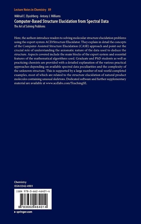Produktbild: Computer&ndash;Based Structure Elucidation from Spectral Data