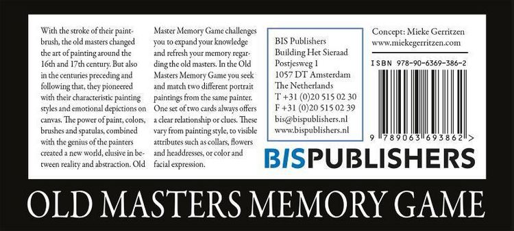Produktbild: Old Masters Memory Game