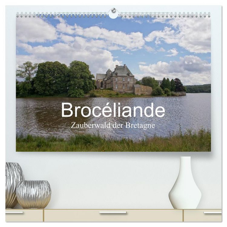 Produktbild: Broc&eacute;liande / Zauberwald der Bretagne (hochwertiger Premium Wandkalender 2026 DIN A2 quer), Kunstdruck in Hochglanz