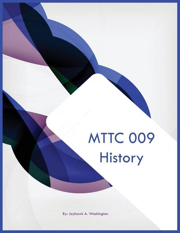 Produktbild: MTTC 009 History