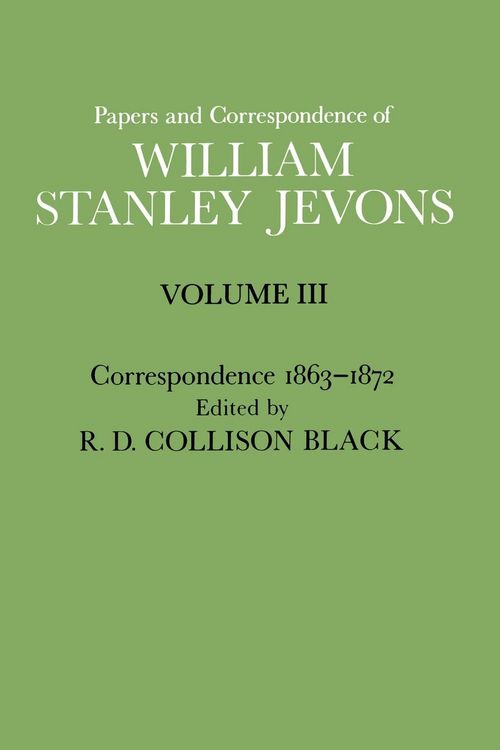 Produktbild: Papers and Correspondence of William Stanley Jevons