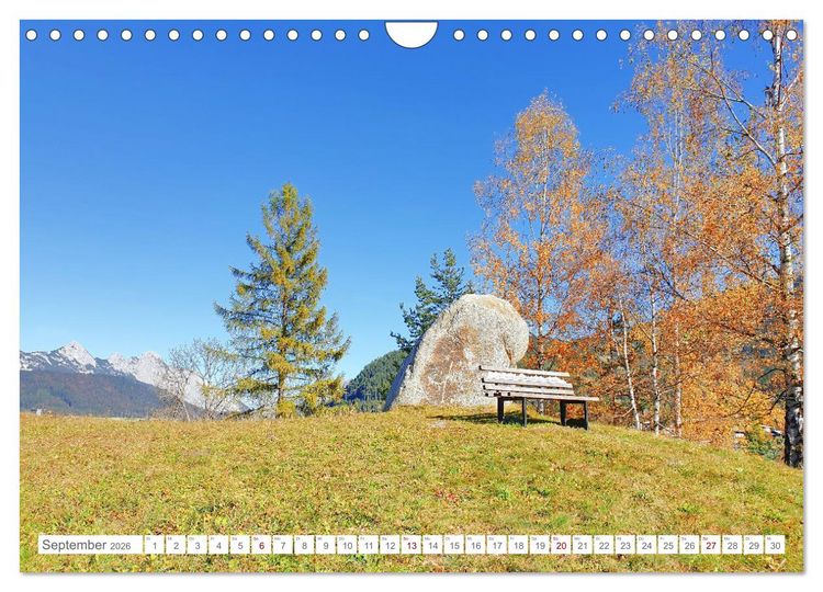 Produktbild: Malerisches Seefeld in Tirol (Wandkalender 2026 DIN A4 quer), CALVENDO Monatskalender