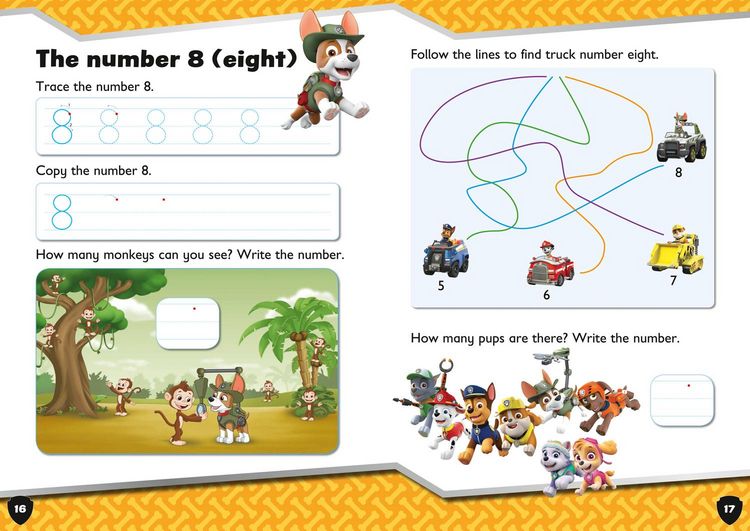 Produktbild: PAW Patrol First Numbers Activity Book