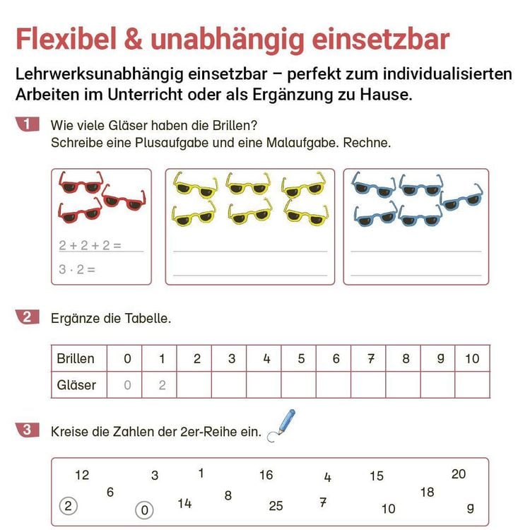 Produktbild: Rechnen mit Rico Schnabel Klasse 2, Heft 2 &ndash; Selbstst&auml;ndig das Multiplizieren und Dividieren trainieren