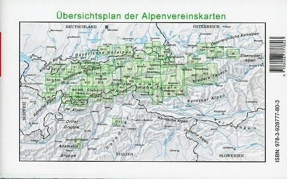 Produktbild: DAV Alpenvereinskarte 45/1 Niedere Tauern I. 1 : 50 000 Wegmarkierung