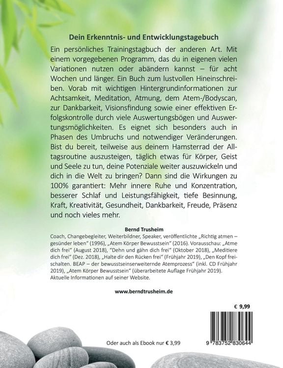 Produktbild: Dein Erkenntnis- und Entwicklungstagebuch
