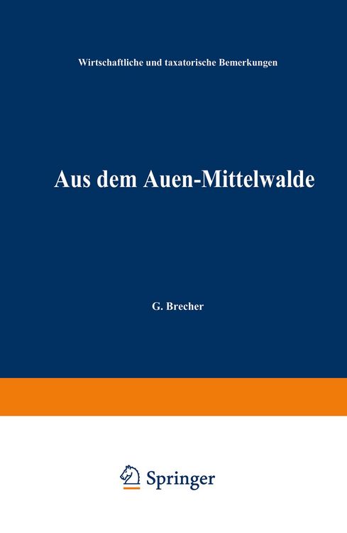 Produktbild: Aus dem Auen-Mittelwalde