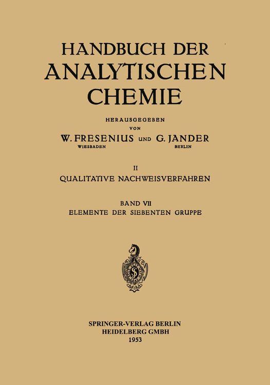 Produktbild: Elemente der Siebenten Gruppe