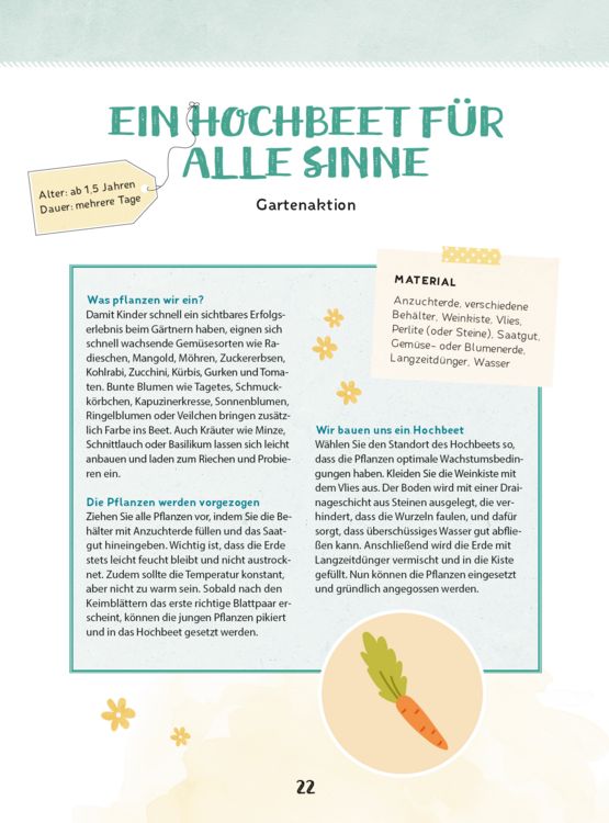 Produktbild: Die sch&ouml;nsten Naturideen f&uuml;r Krippenkinder