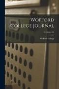 Produktbild: Wofford College Journal; 82 1958-1959