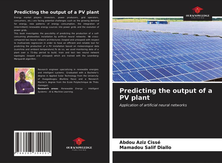 Produktbild: Predicting the output of a PV plant
