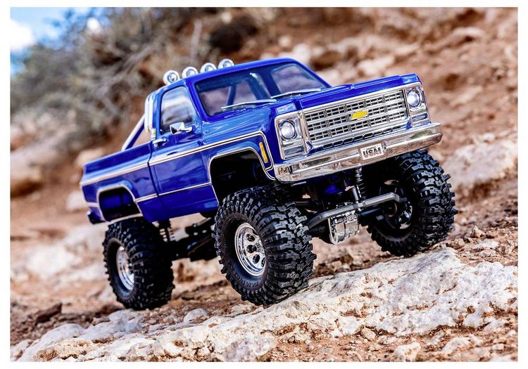 Produktbild: Traxxas TRX-4M Chevrolet K10 High Trail Edition Brushed 1:18 RC Modellauto Elektro Crawler Allradantrieb (4WD) 2,4 GHz