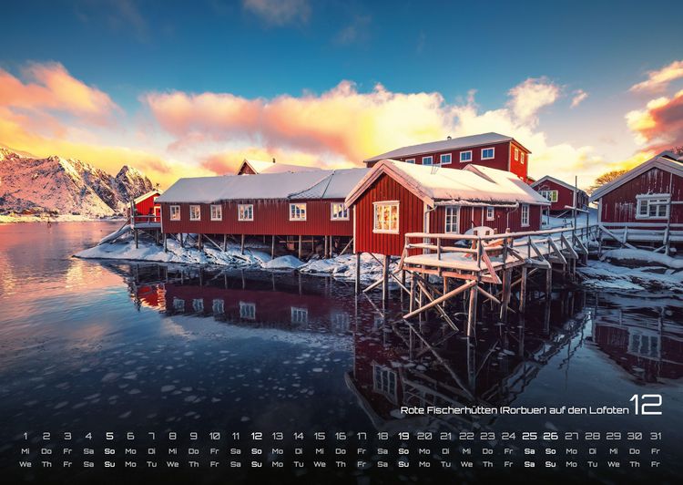 Produktbild: Norwegen &ndash; Im Land der Fjorde - 2027 - Kalender DIN A2