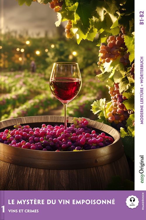 Produktbild: Delaunay, L: Myst&egrave;re vin empoisonn&eacute;/Frz Krimi-Lekt&uuml;re B1-B2.