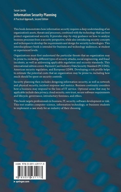 Produktbild: Information Security Planning