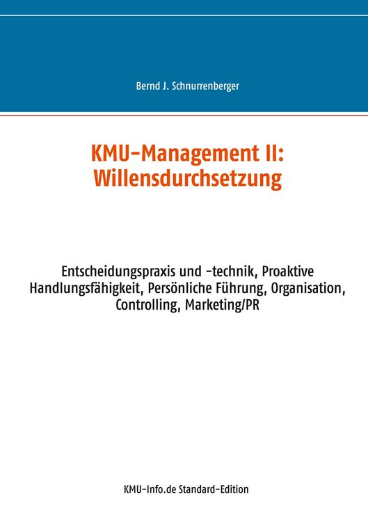 Produktbild: KMU-Management II: Willensdurchsetzung