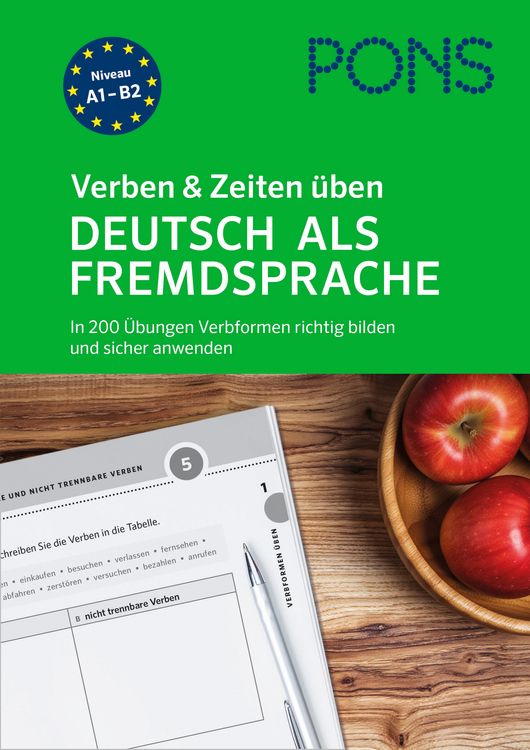 Produktbild: PONS Verben & Zeiten &uuml;ben Deutsch als Fremdsprache