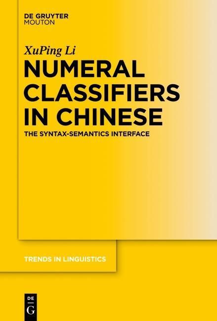 Produktbild: Numeral Classifiers in Chinese