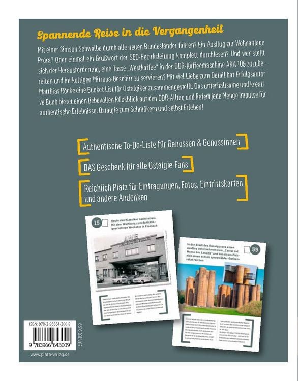 Produktbild: Die DDR Bucket List