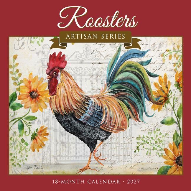 Produktbild: Roosters - Artisan Series 2027 12 X 12 Wall Calendar