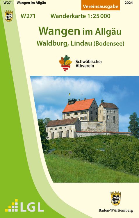 Produktbild: W271 Wangen im Allg&auml;u - Waldburg, Lindau (Bodensee)