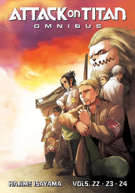 Produktbild: Attack on Titan Omnibus 8 (Vol. 22-24)