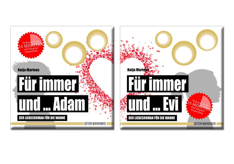 Produktbild: F&uuml;r immer und ... Adam / F&uuml;r immer und ... Evi (Badebuch Doppelpack)