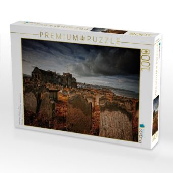 Produktbild: CALVENDO Puzzle Gothic Fantasy - Friedhof am Meer | 1000 Teile Lege-Gr&ouml;&szlig;e 64x48cm Foto-Puzzle f&uuml;r gl&uuml;ckliche Stunden
