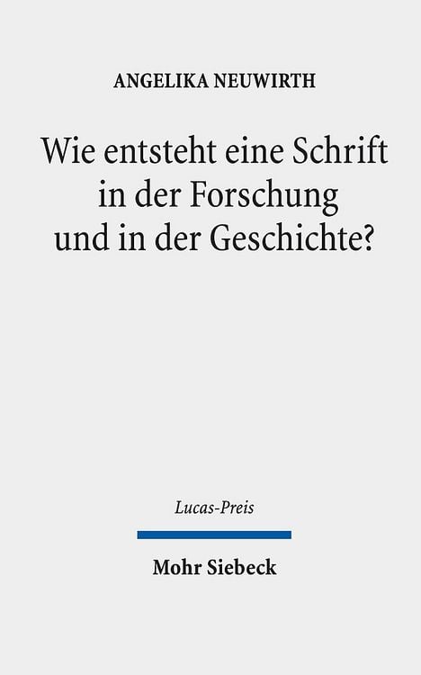 Produktbild: Wie entsteht eine Schrift in der Forschung und in der Geschichte?