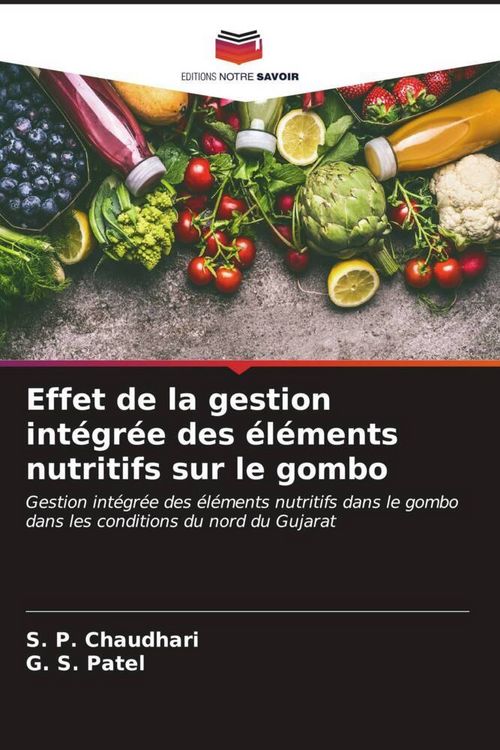 Produktbild: Effet de la gestion int&eacute;gr&eacute;e des &eacute;l&eacute;ments nutritifs sur le gombo