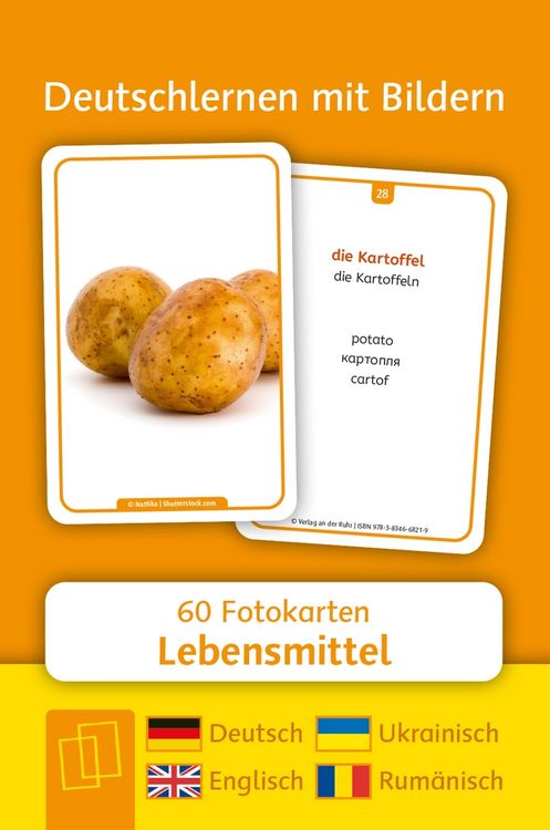 Produktbild: Lebensmittel - Deutsch, Englisch, Ukrainisch und Rum&auml;nisch