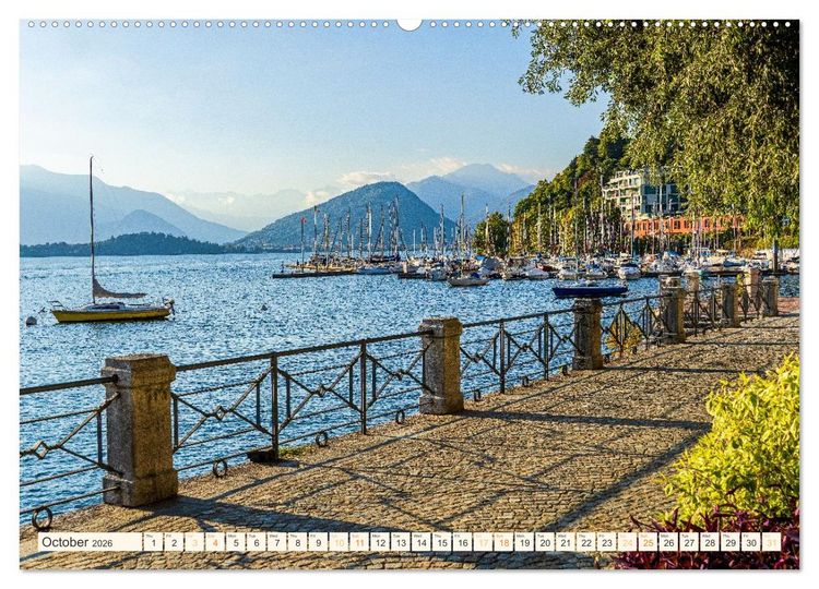Produktbild: Lake Maggiore - Breathtaking landscapes (Wall Calendar 2026 DIN A2 landscape), CALVENDO 12 Month Wall Calendar